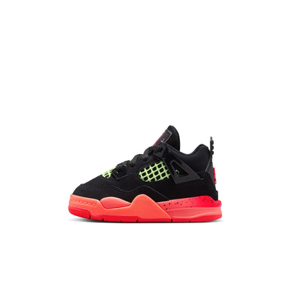 Jordan 4 Retro Black Infrared Barely Volt TD