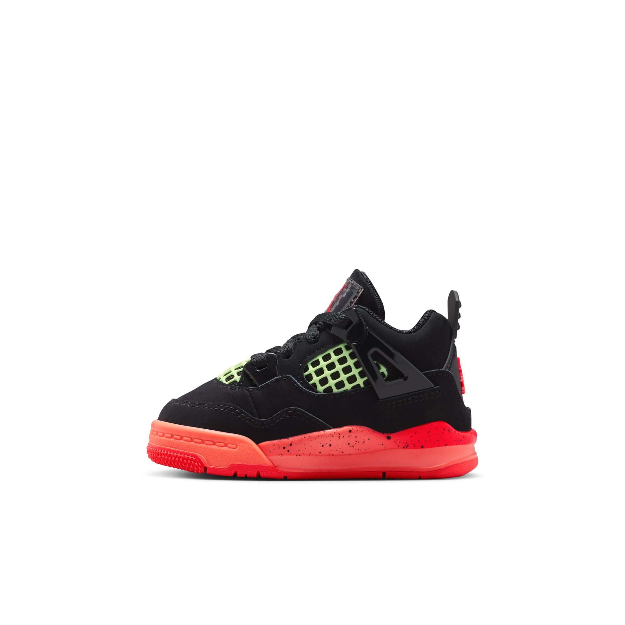 Jordan 4 Retro Black Infrared Barely Volt TD