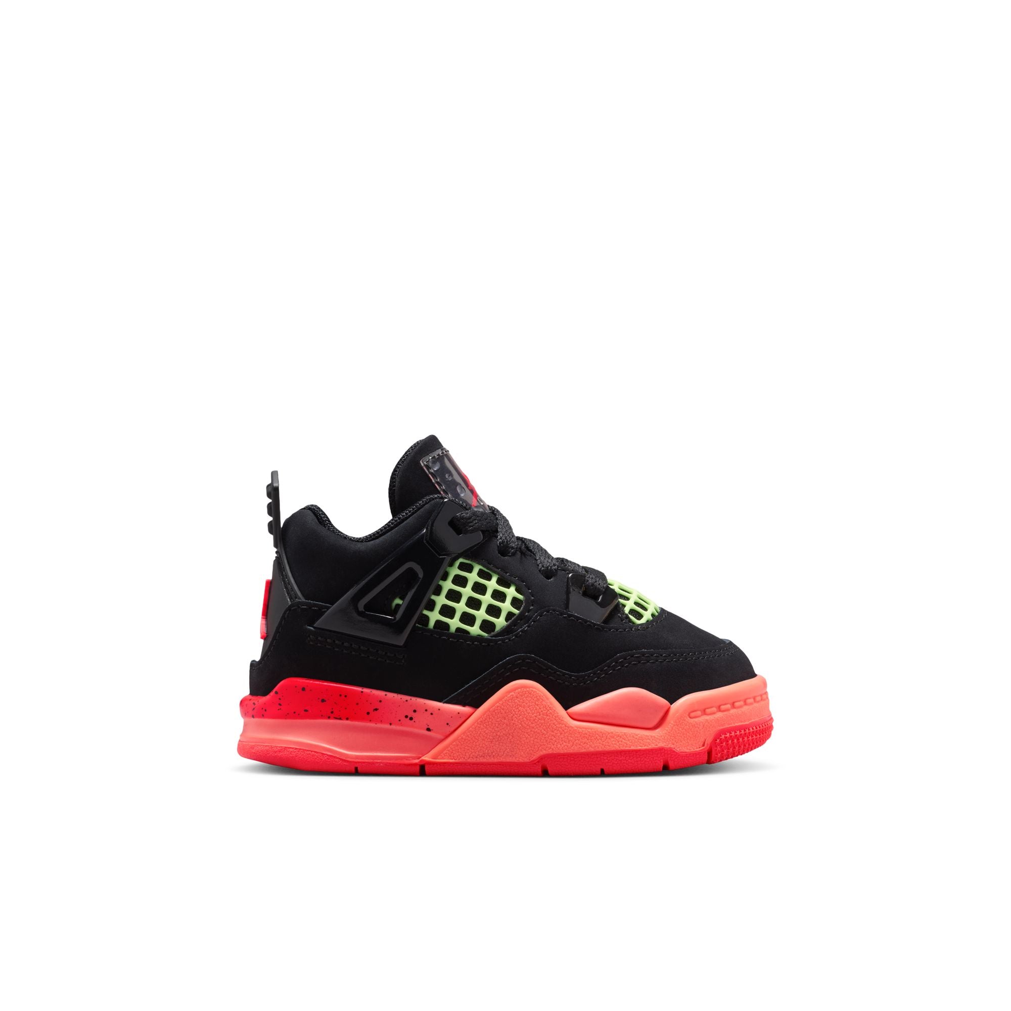 Jordan 4 Retro Black Infrared Barely Volt TD