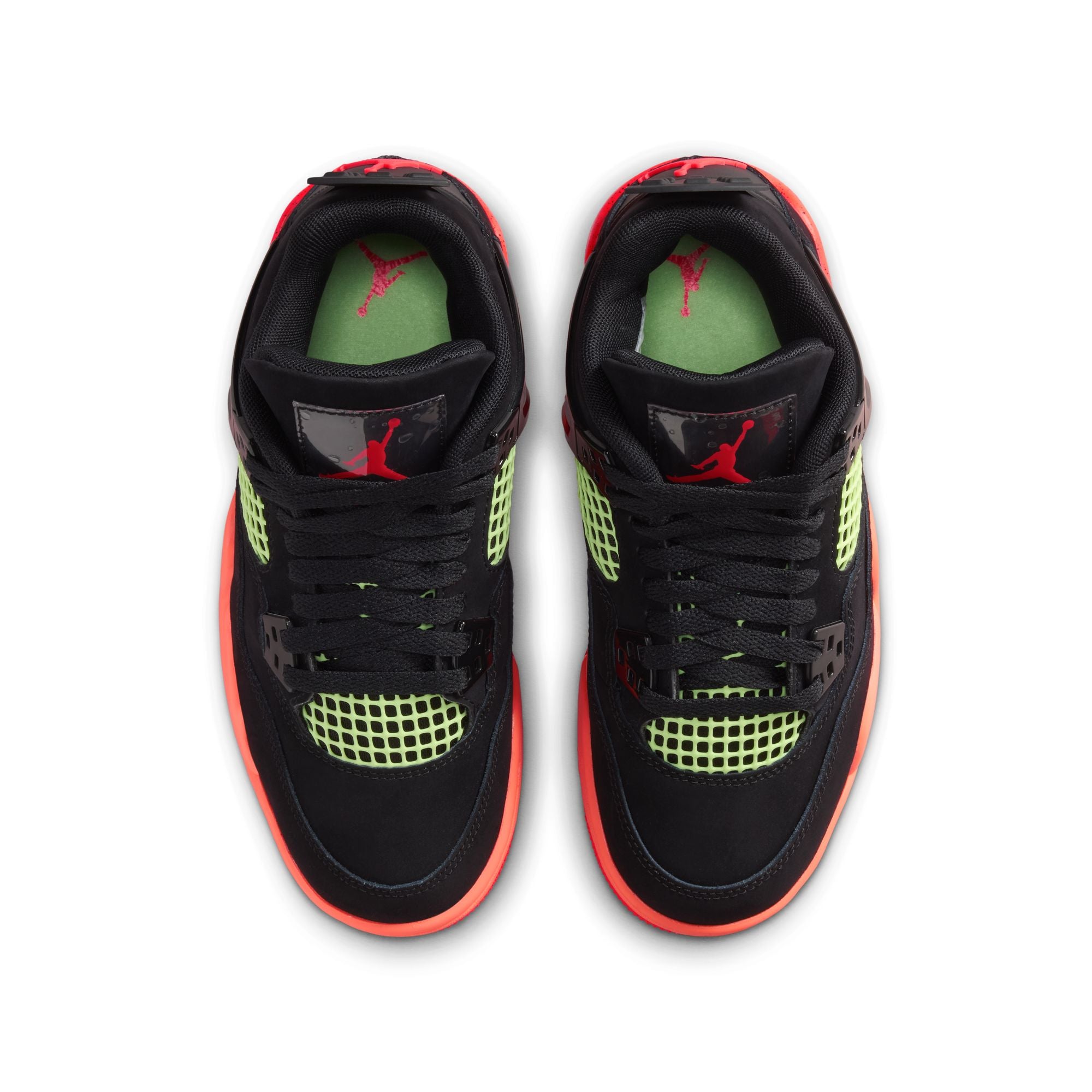Jordan 4 Retro Black Infrared Barely Volt GS