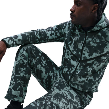 Tech Open Hem Fleece Camo Pants