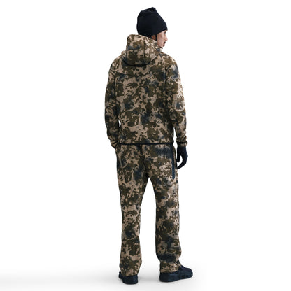 Tech Open Hem Fleece Camo Pants