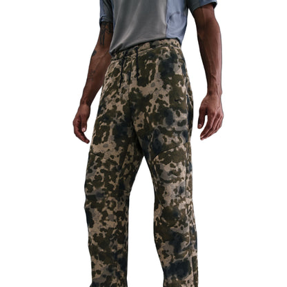 Tech Open Hem Fleece Camo Pants