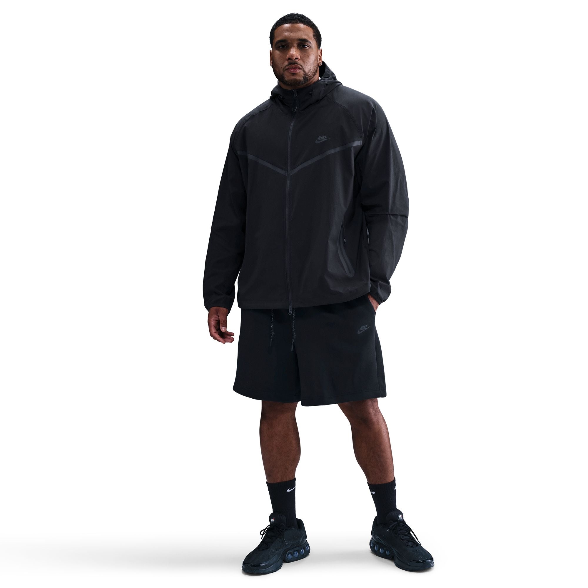 Tech Fleece Black Shorts