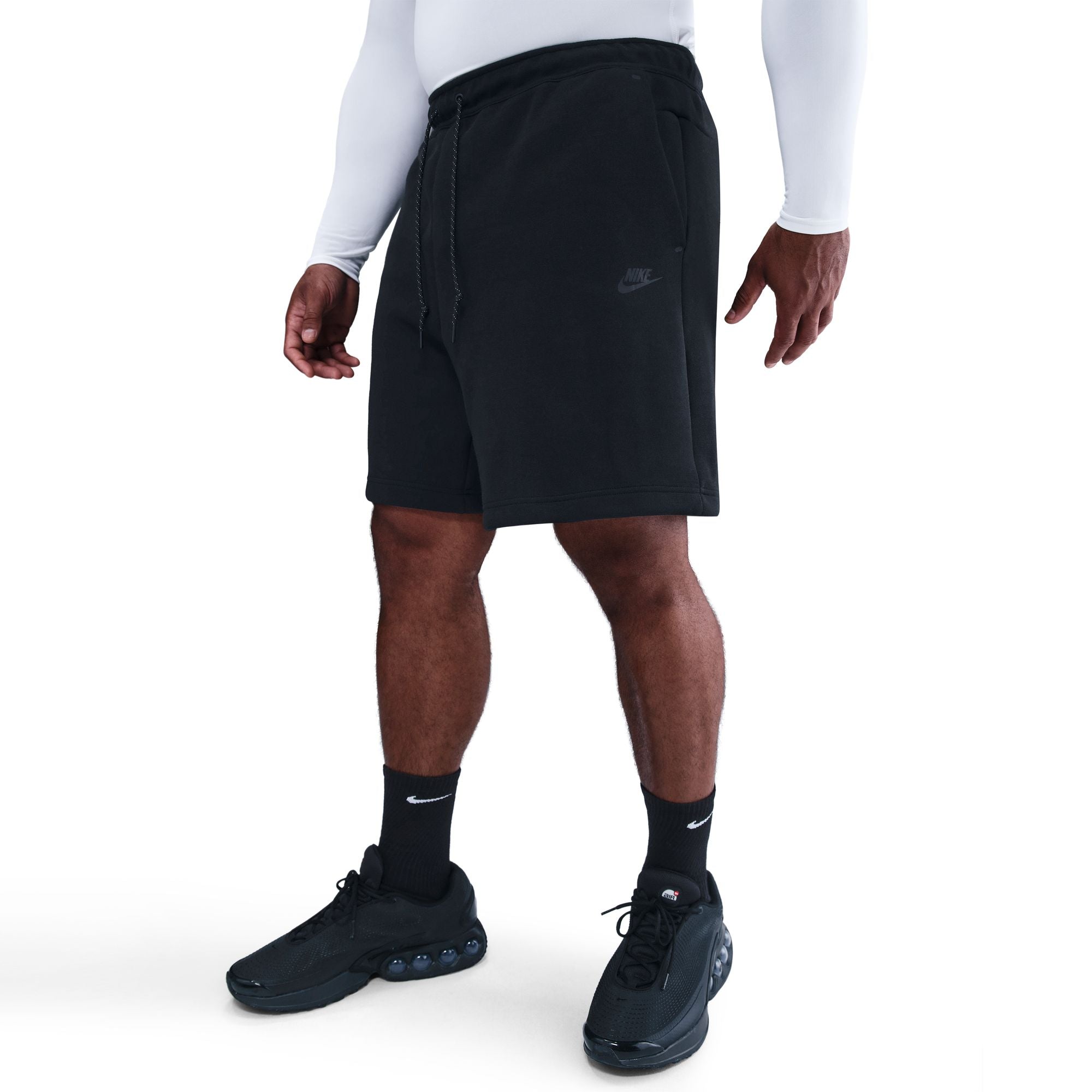 Tech Fleece Black Shorts
