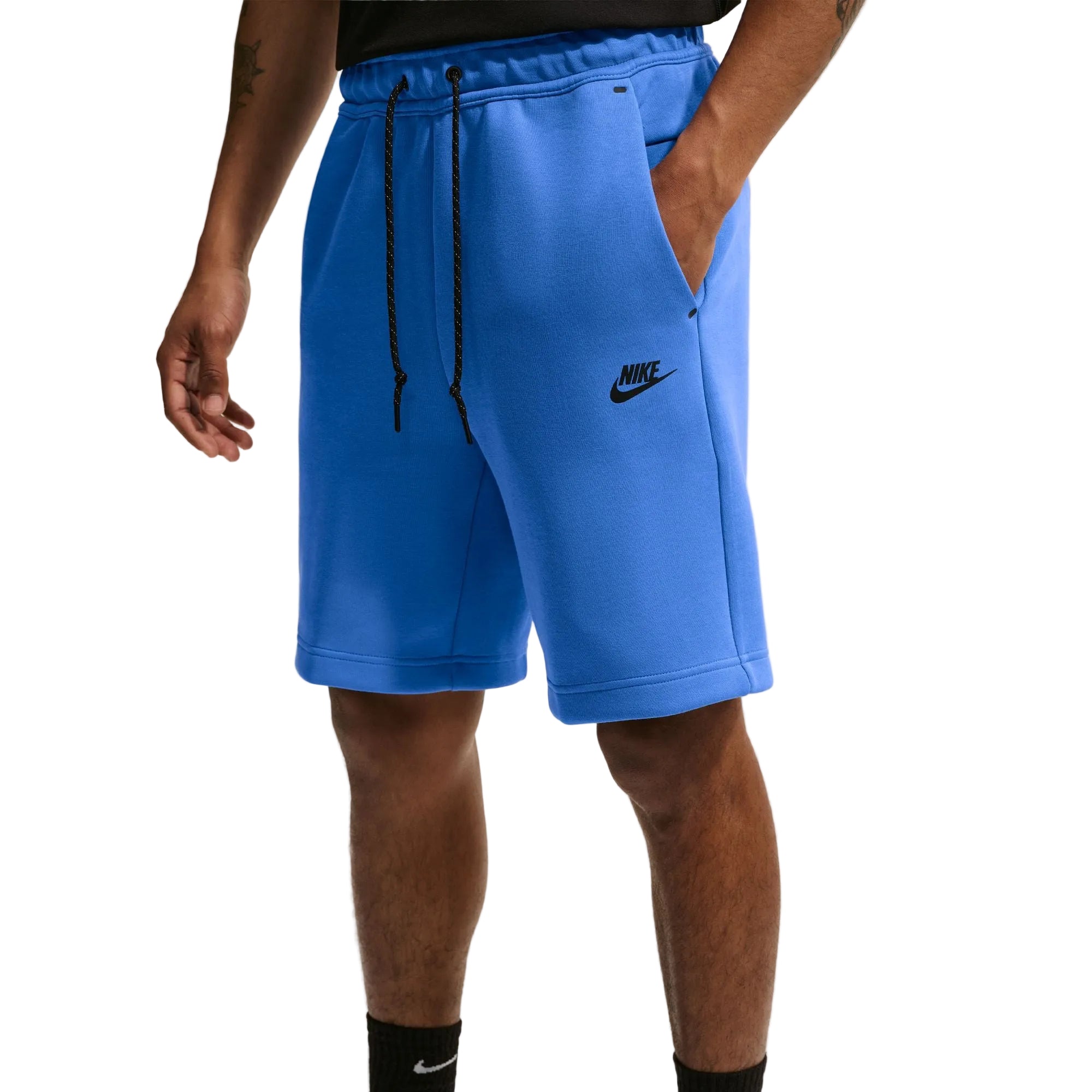 Tech Fleece Blue Shorts