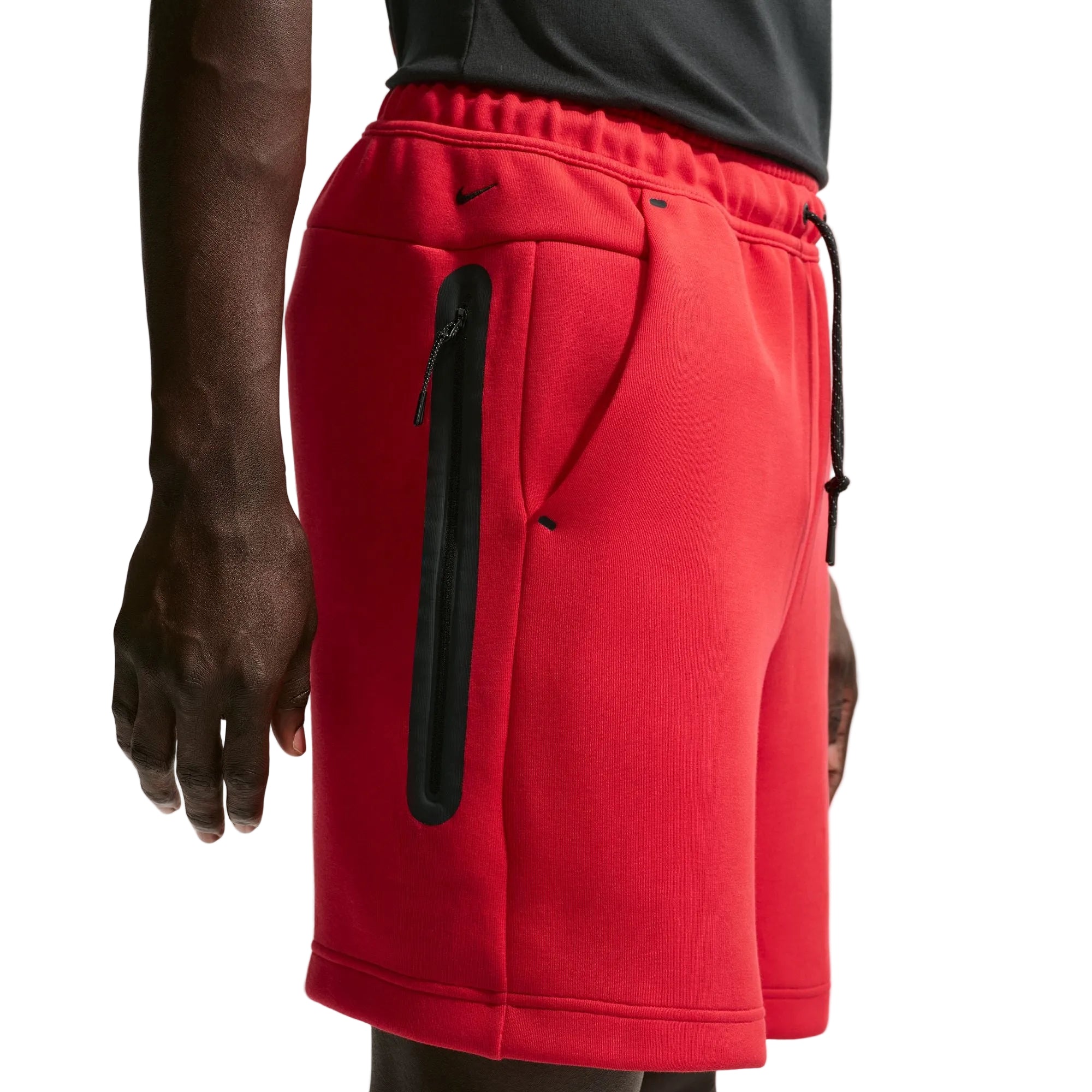 Tech Fleece Red Shorts