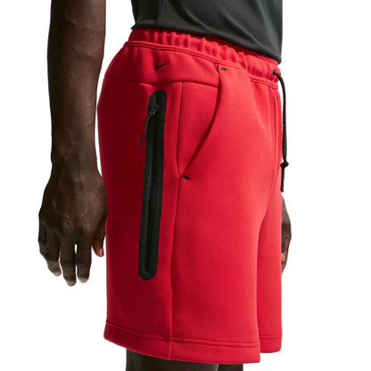 Tech Fleece Red Shorts
