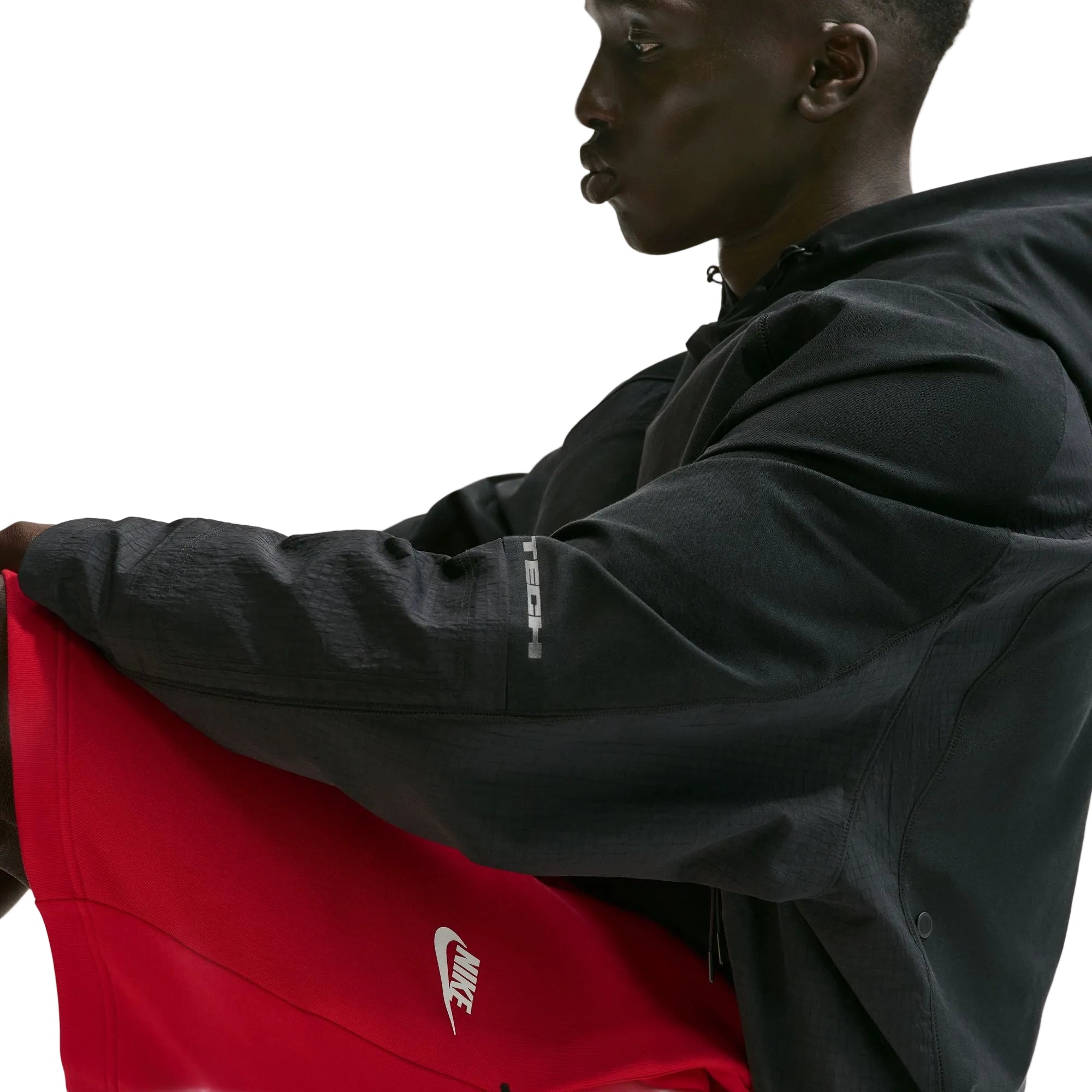 Tech Fleece Red Shorts