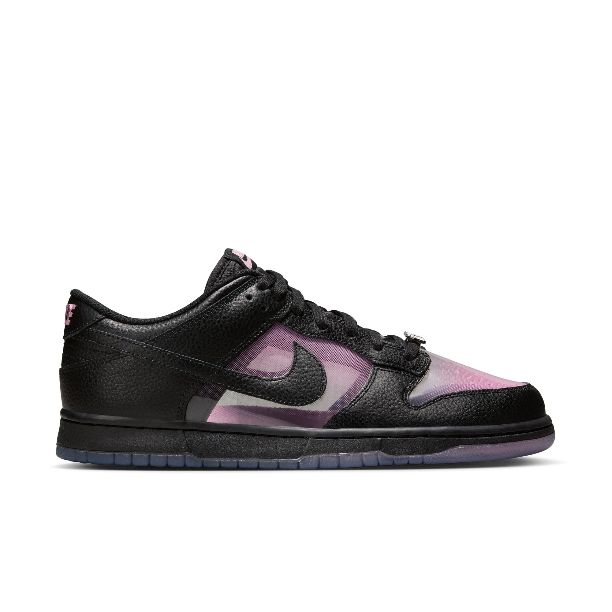 Dunk Low Black and Pink Rise