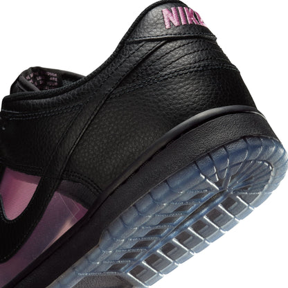 Dunk Low Black and Pink Rise