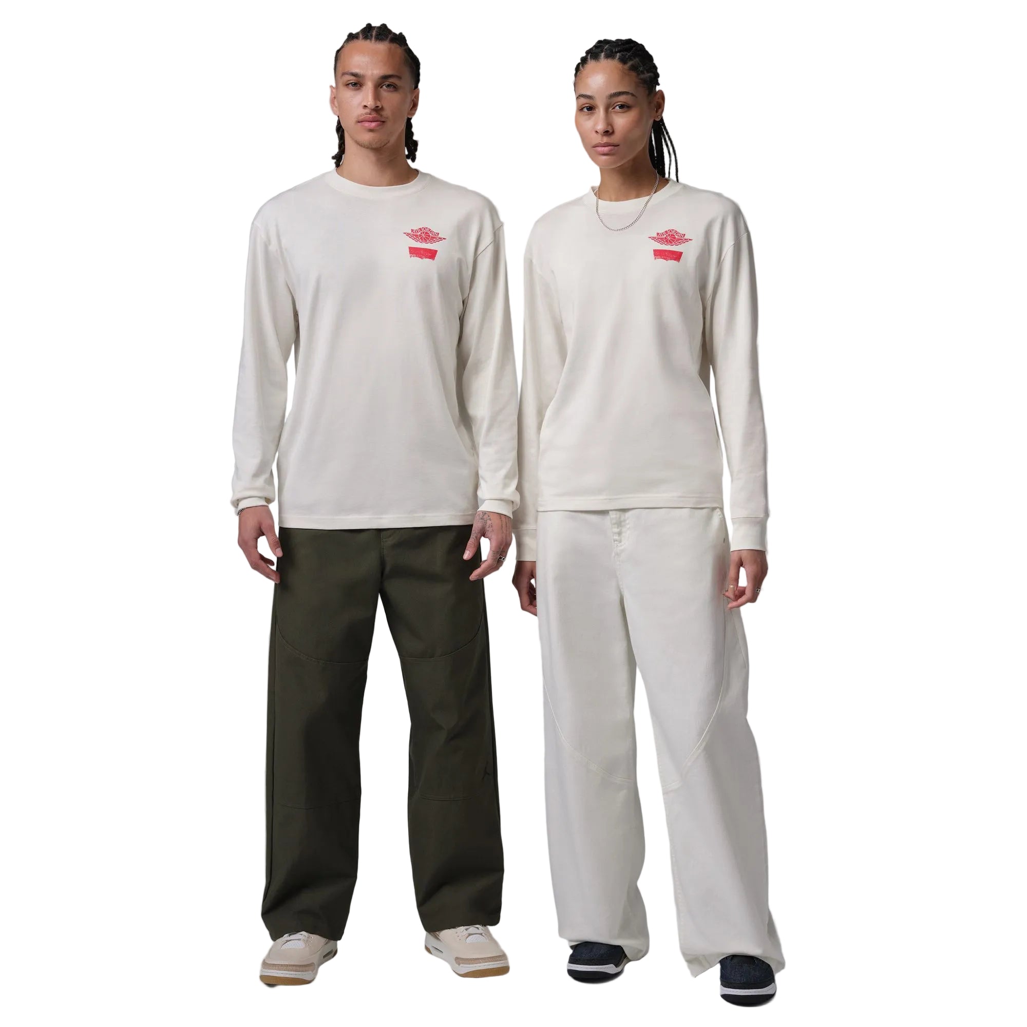 JORDAN&LEVI'Sアパレル2点セット フーディ XL、TシャツXL Air Jordan x Levi's Apparel T shirt $50 Long sleeve shirt $60 Full