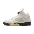 Air Jordan 5 Luminous Green and Sail