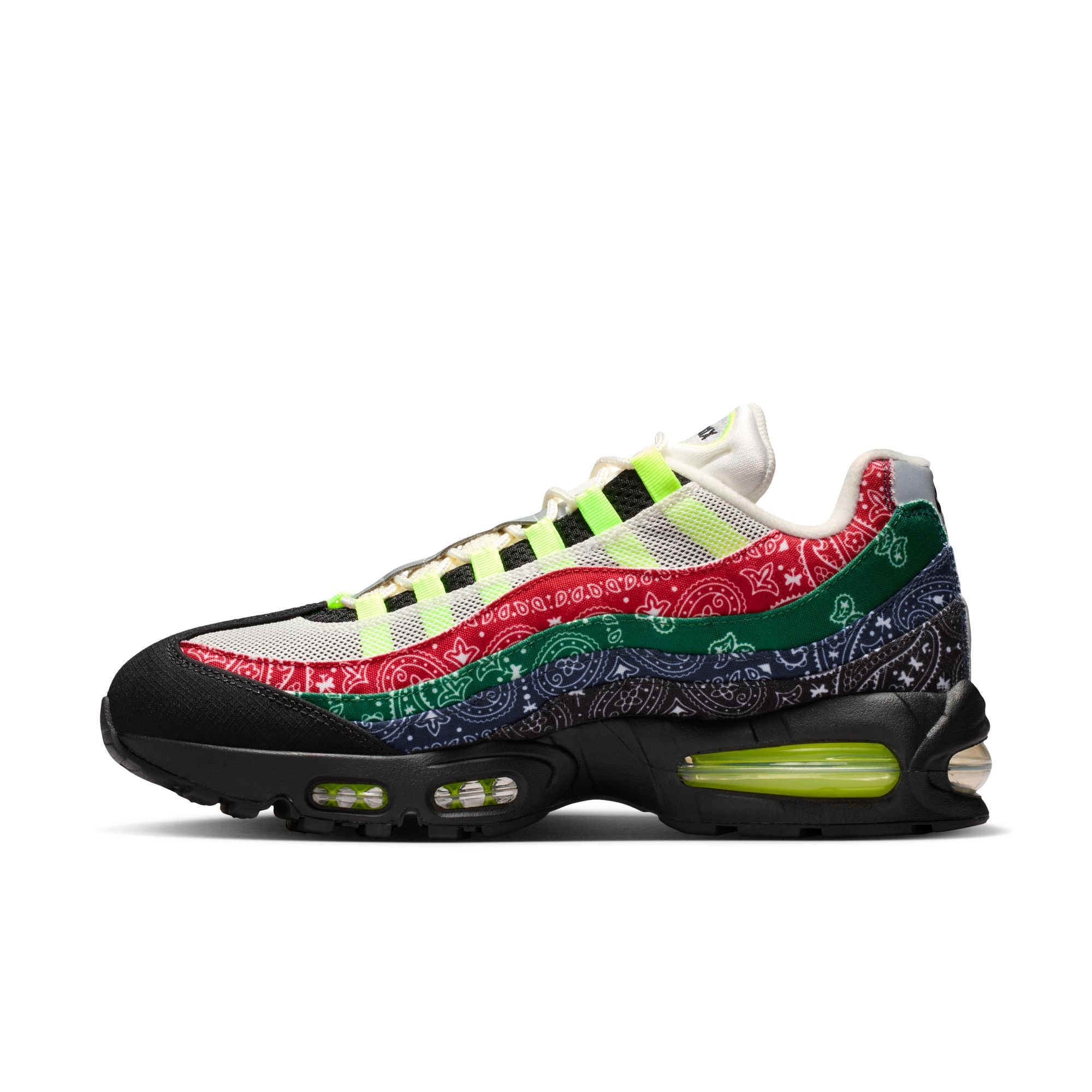 靴 27cm Nike Air Max 95 OG Big Bubble Neon Air Max 95 OG Big Bubble Neon Paisley Bandana – WOODstack
