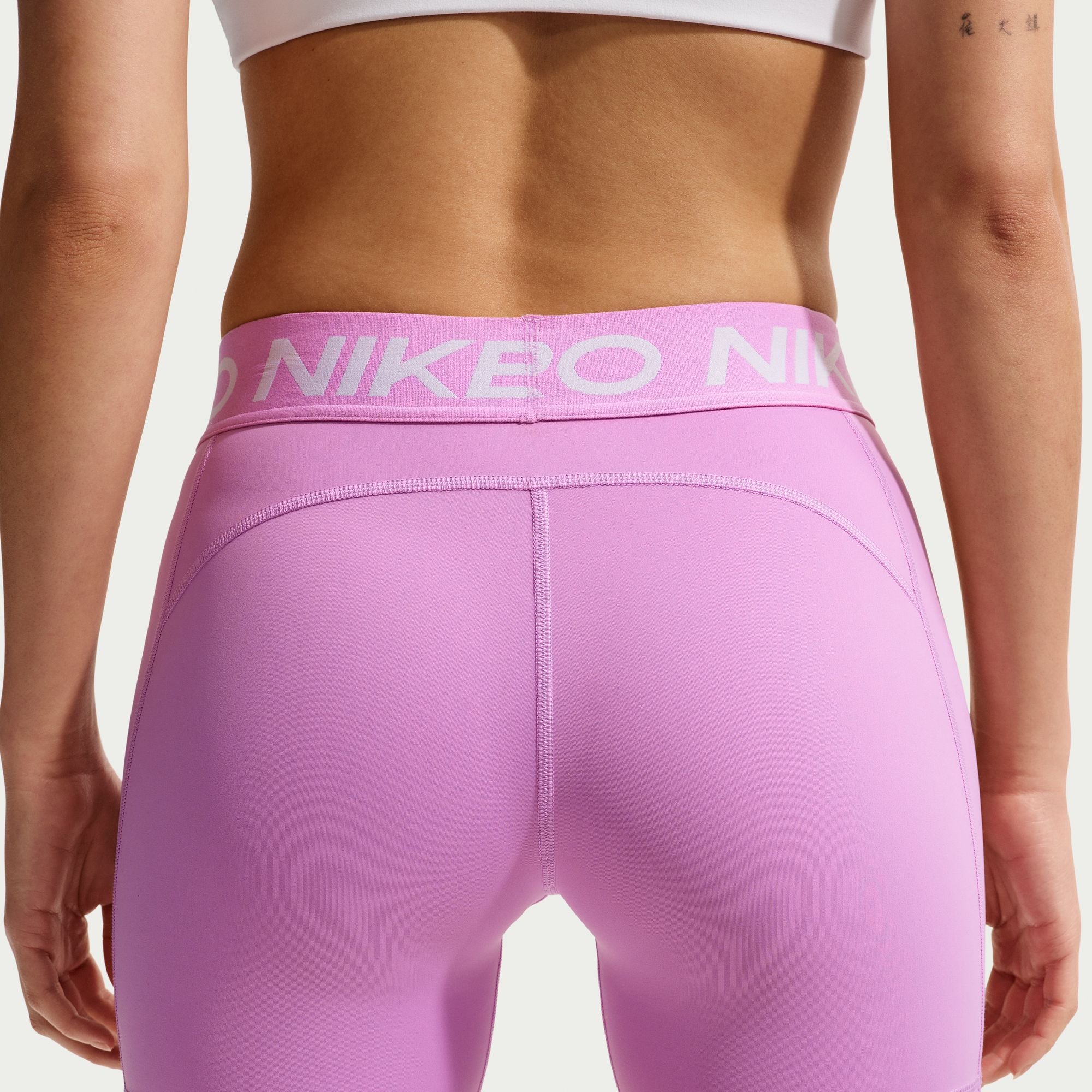 Pro 365 5Inch Mid Rise Purple Shorts