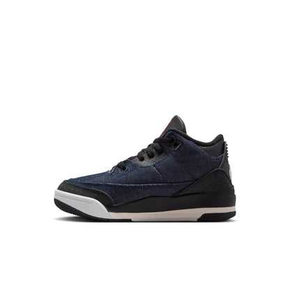Air Jordan 3 x Levi's Indigo and Gym Red PS
