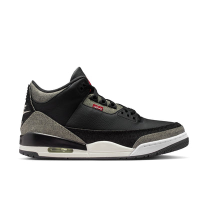 Air Jordan 3 x Levi's Black and White