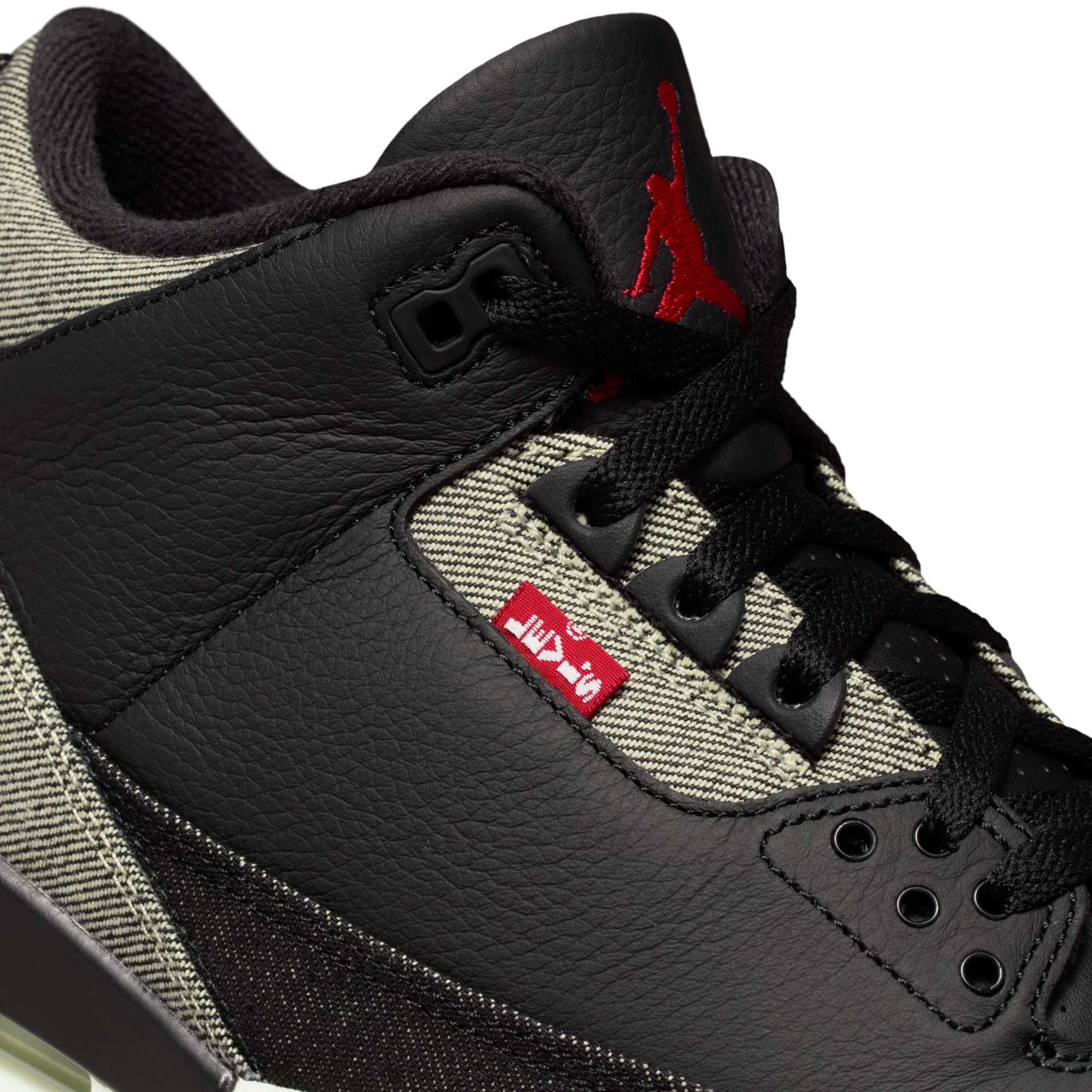 Air Jordan 3 x Levi's Black and White