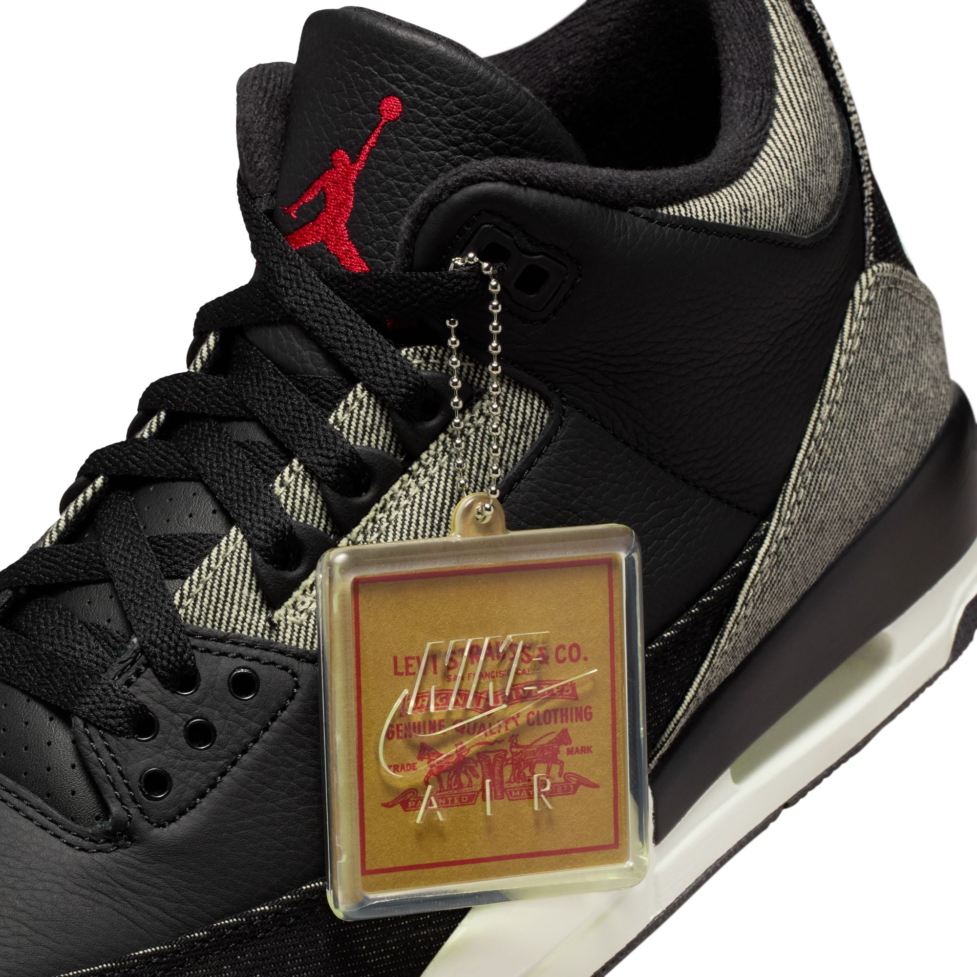 Air Jordan 3 x Levi's Black and White