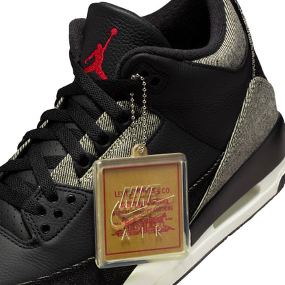 Air Jordan 3 x Levi's Black and White