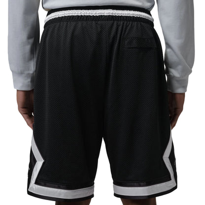 Jordan Brooklyn Diamond Mesh Black Shorts