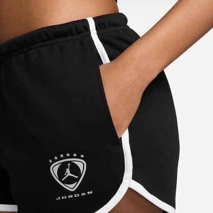 Jordan Brooklyn Fleece  Black Shorts