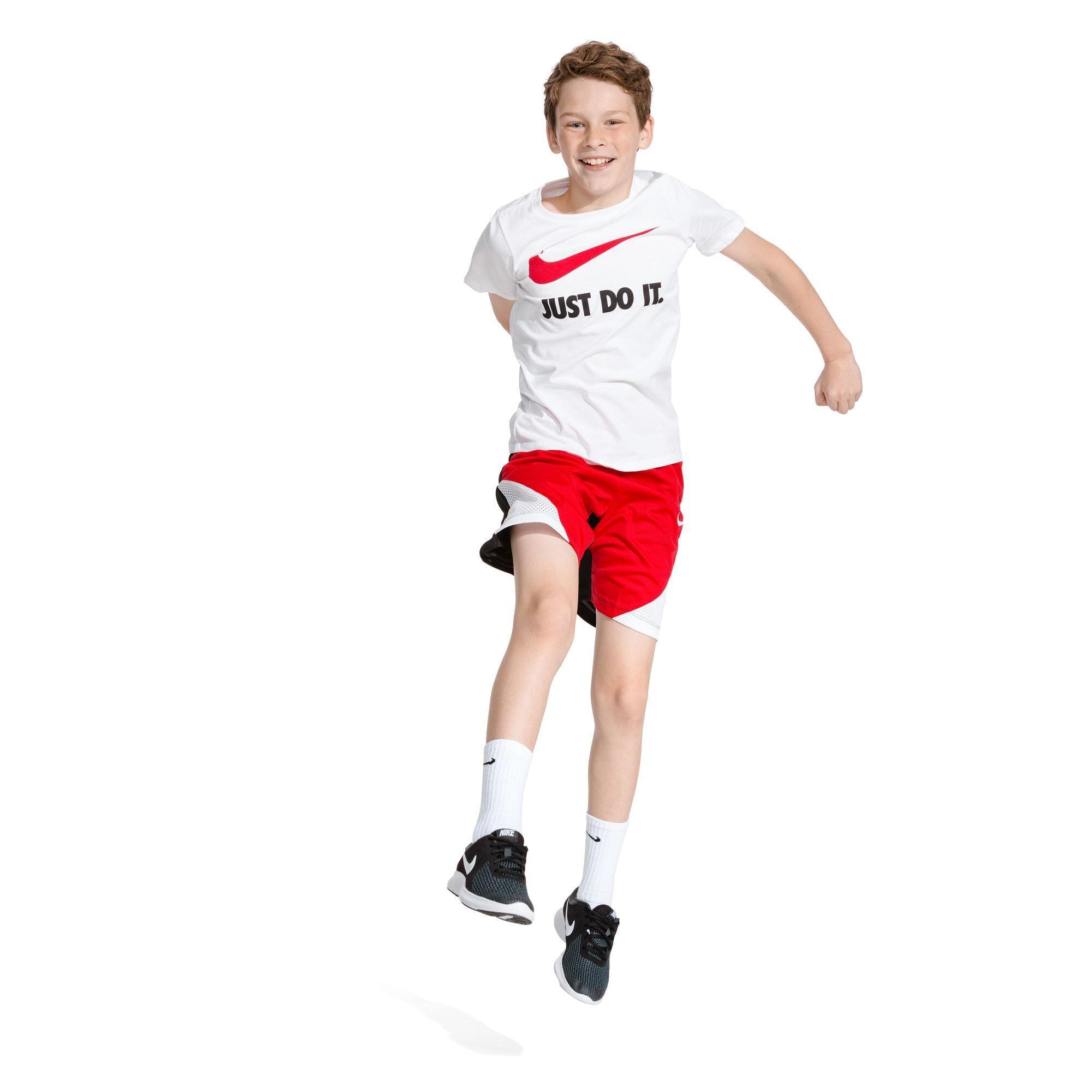 Everyday Cushioned 6 Pairs Crew White Socks