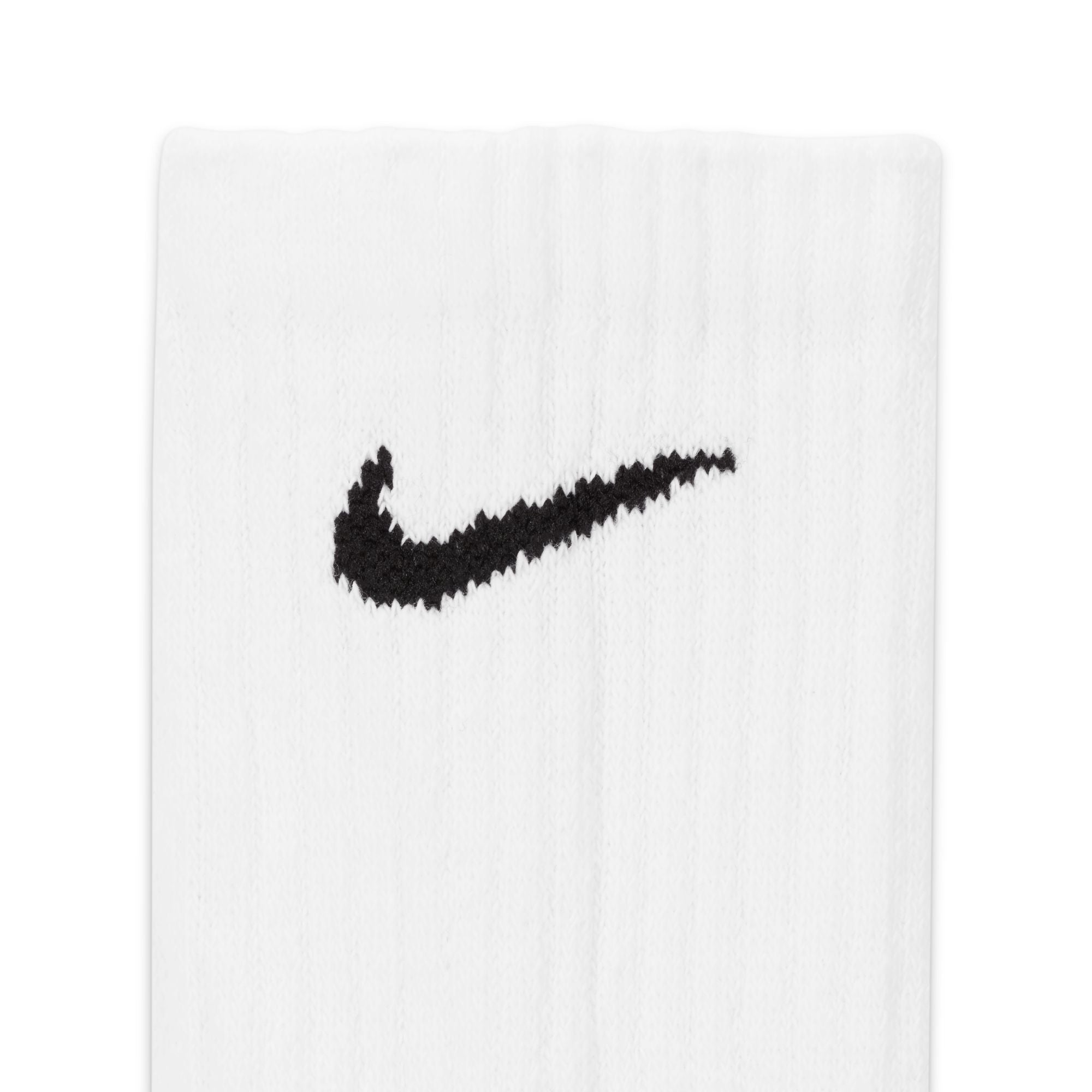 Everyday Cushioned Training 6 Pairs Crew White Socks