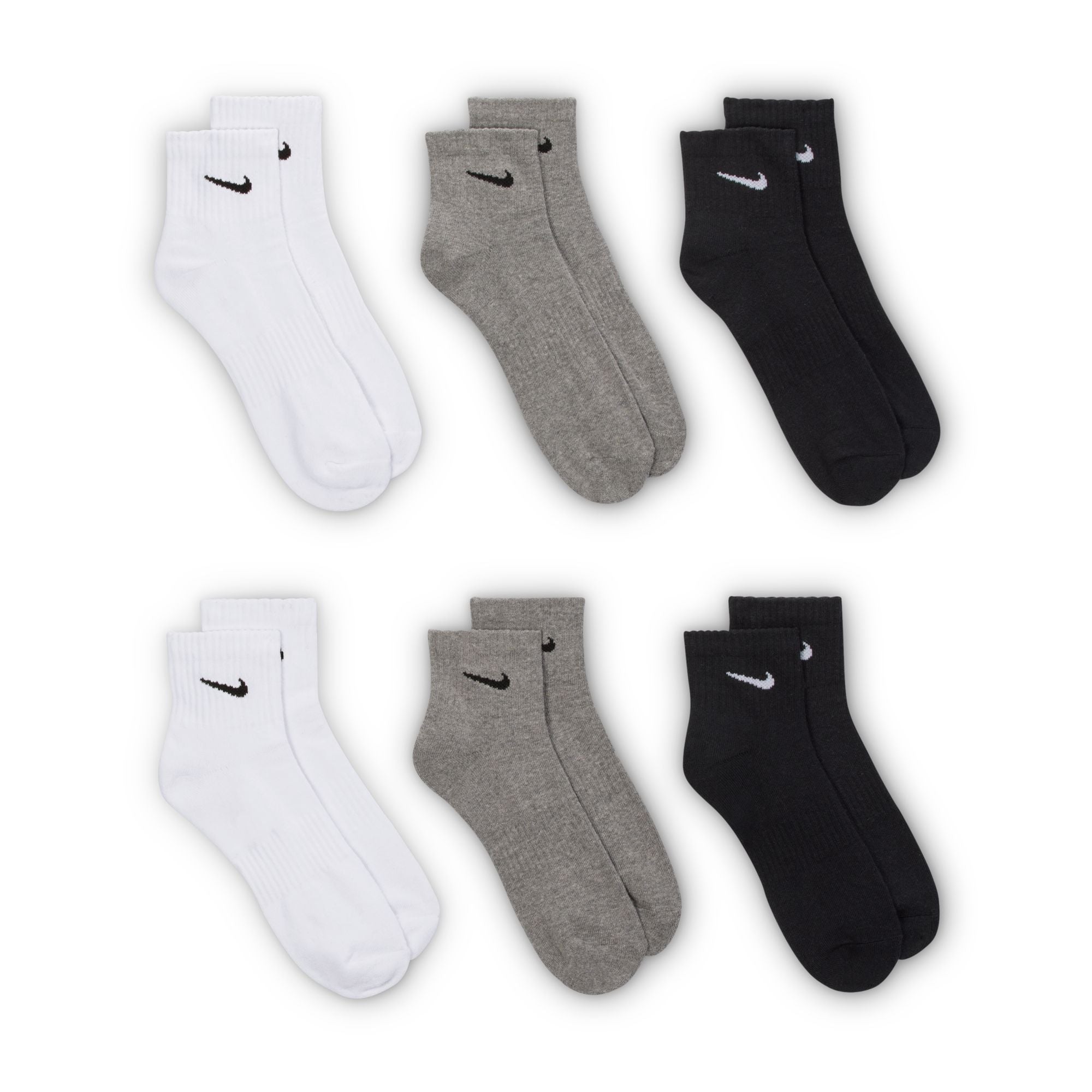 Everyday Cushioned Training 6 Pairs Crew Socks