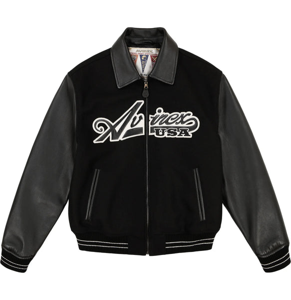 AVF241O02_SCRIPT_JACKET_BLACK_