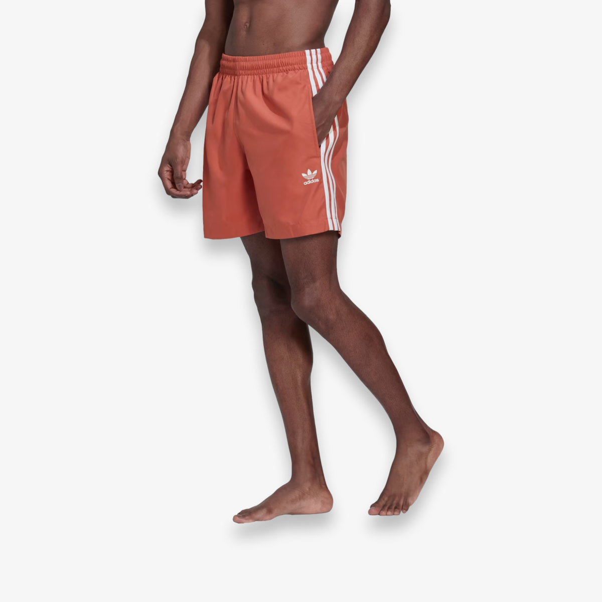 Adidas Adicolor Classics 3 Stripes Swim Shorts Magic Earth S Mens