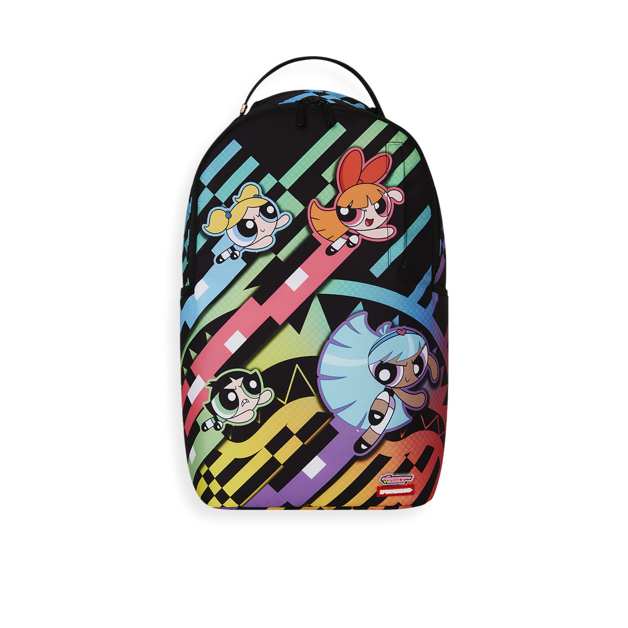 Powerpuff Girls Rainbow Shark Backpack