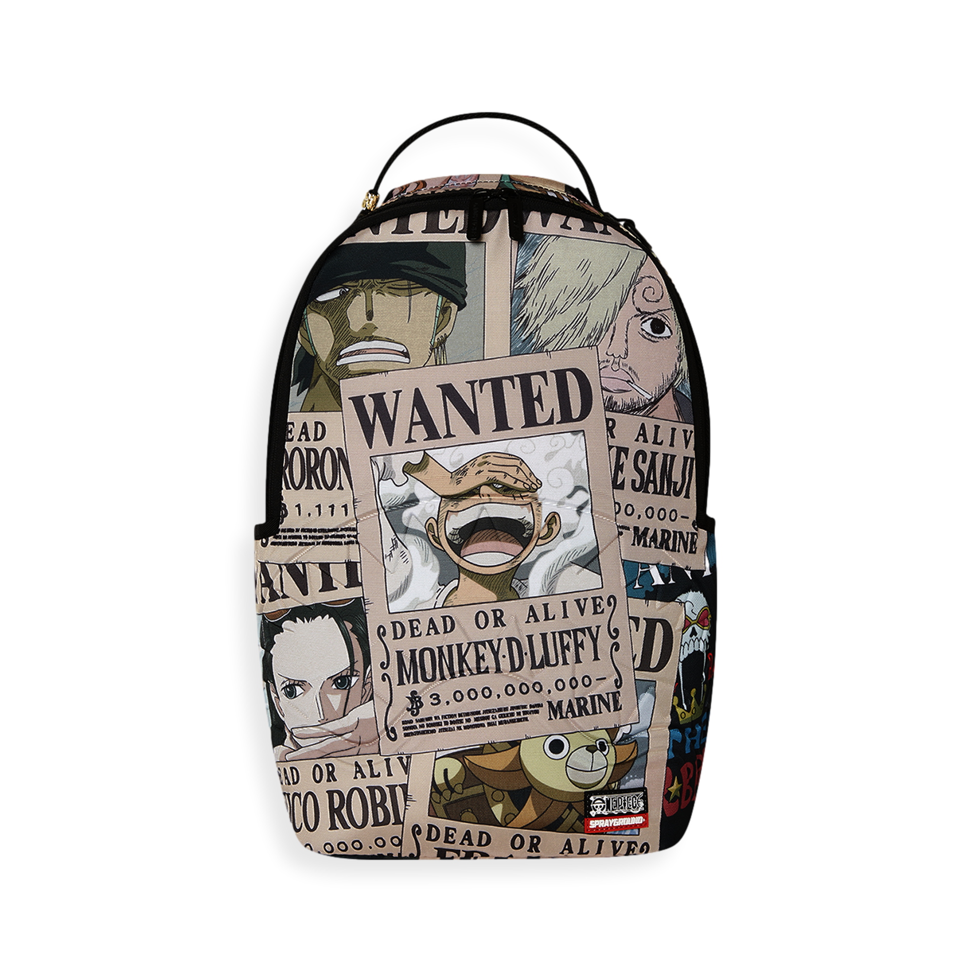 One Piece Wanted Shark Posters BackPack