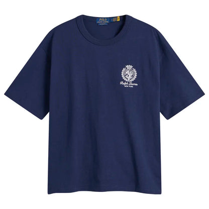 Ralph Lauren-SS JERSEY KNIT TENNIS GRAPHIC T-SHIRT