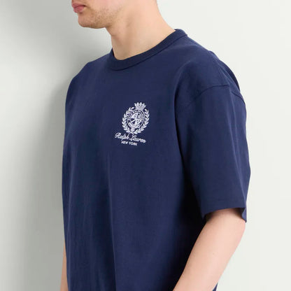 Ralph Lauren-SS JERSEY KNIT TENNIS GRAPHIC T-SHIRT