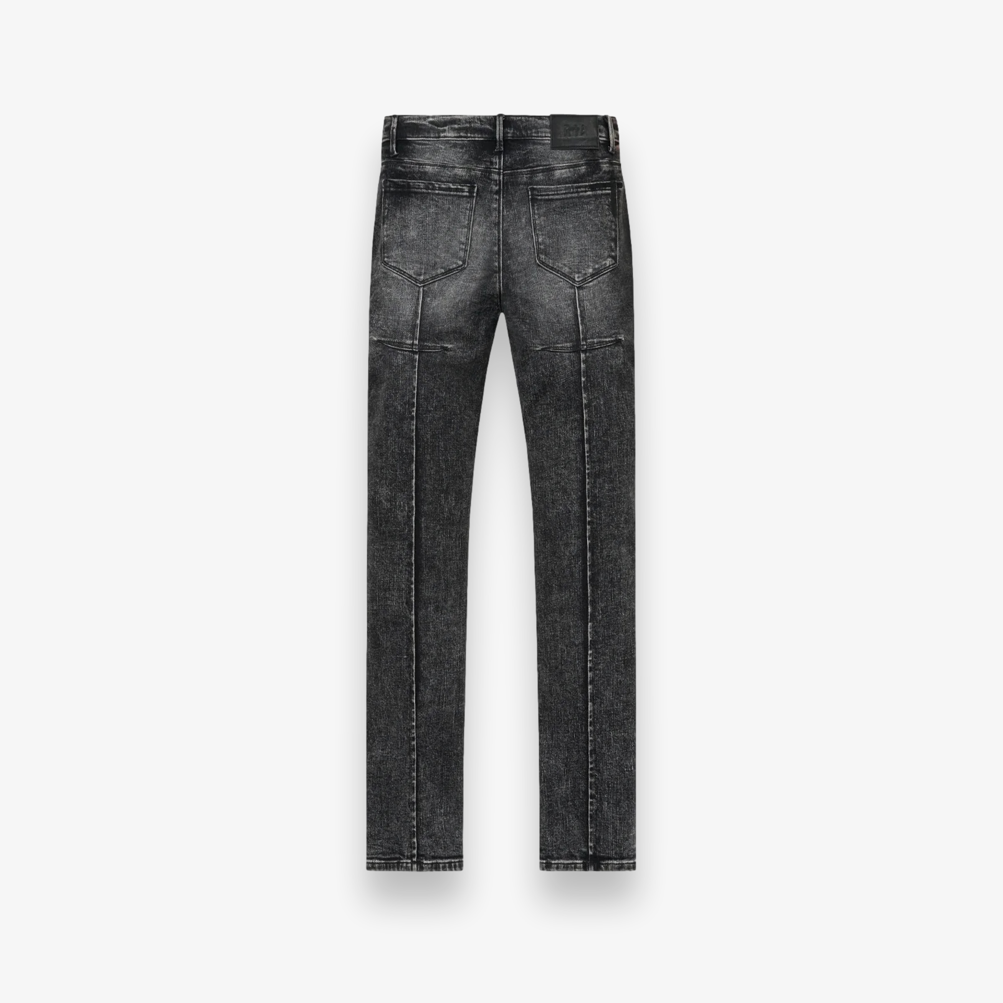 Clayton Charcoal Acid Wash Red Skinny Jean