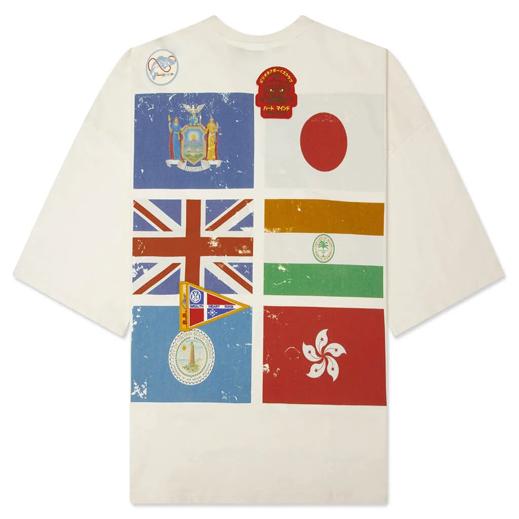 BB Clubs SS Knit T-Shirt - Gardenia