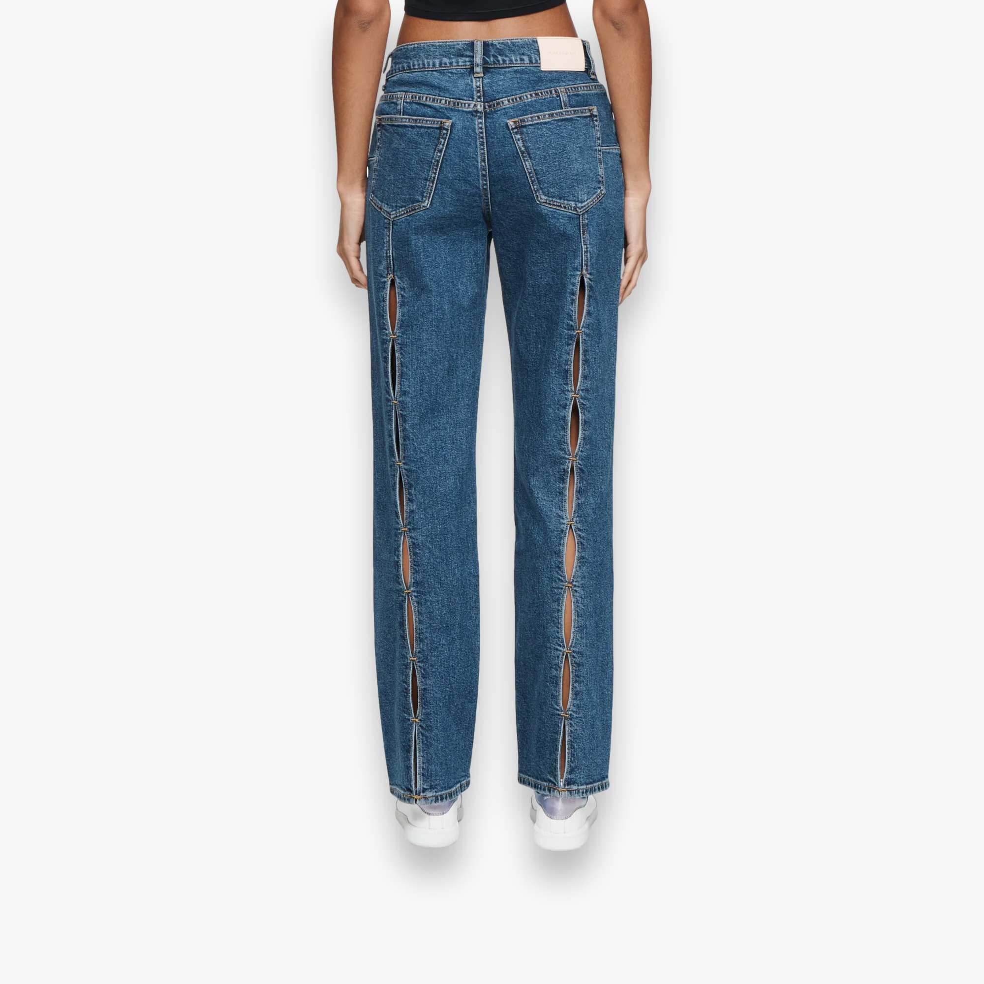 Slim Straight Back Cut Out