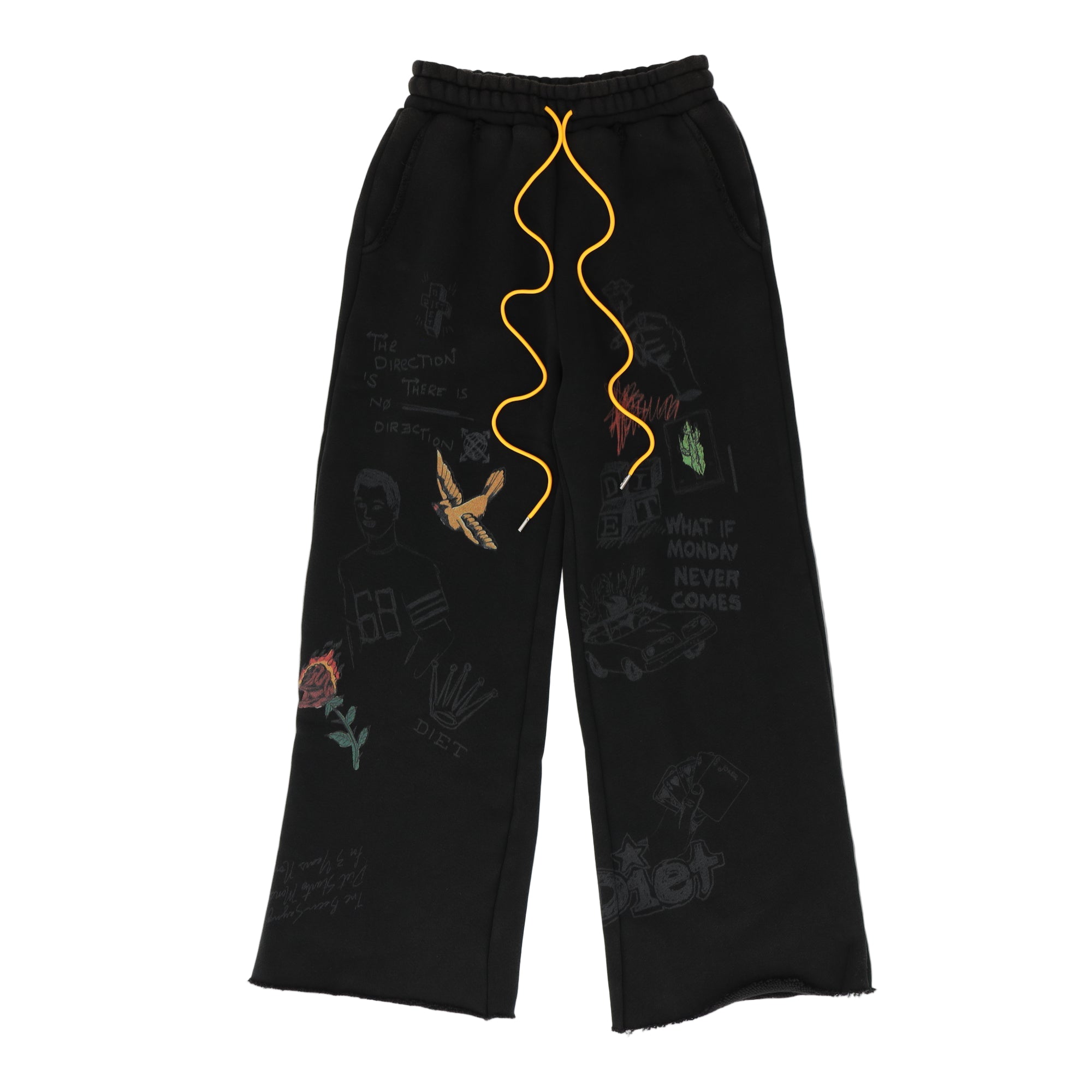 Doodle Black Sweatpant