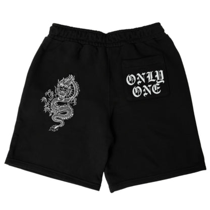 Only One Dragon Black Shorts