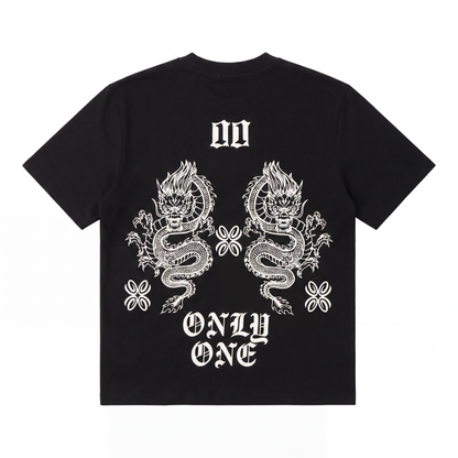 Dragon Graphic Black T-Shirt