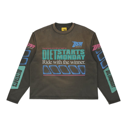 Winners Long Sleeve Black T-Shirt