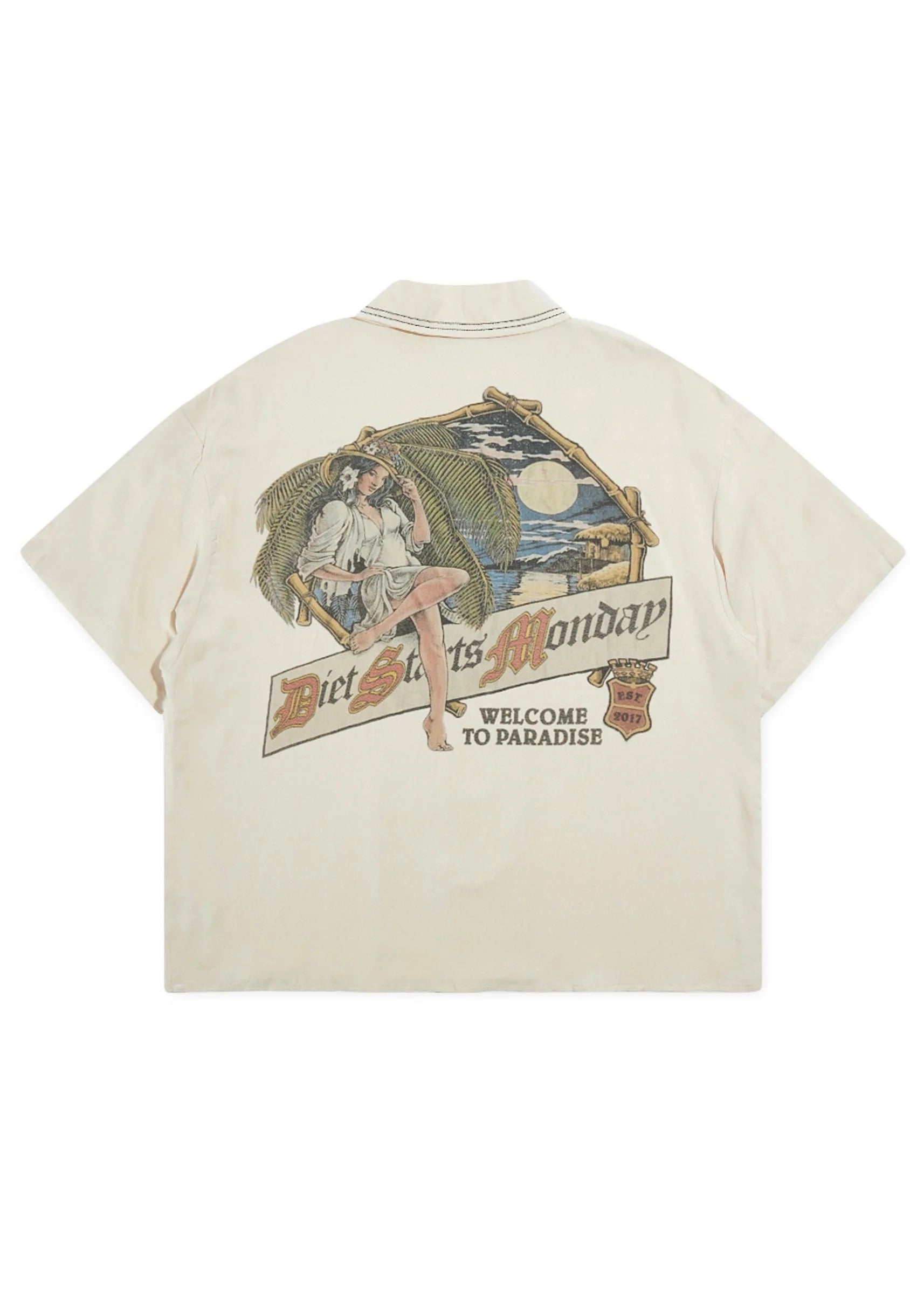 Paradise Button Up