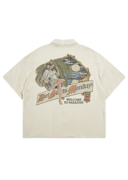 Paradise Button Up