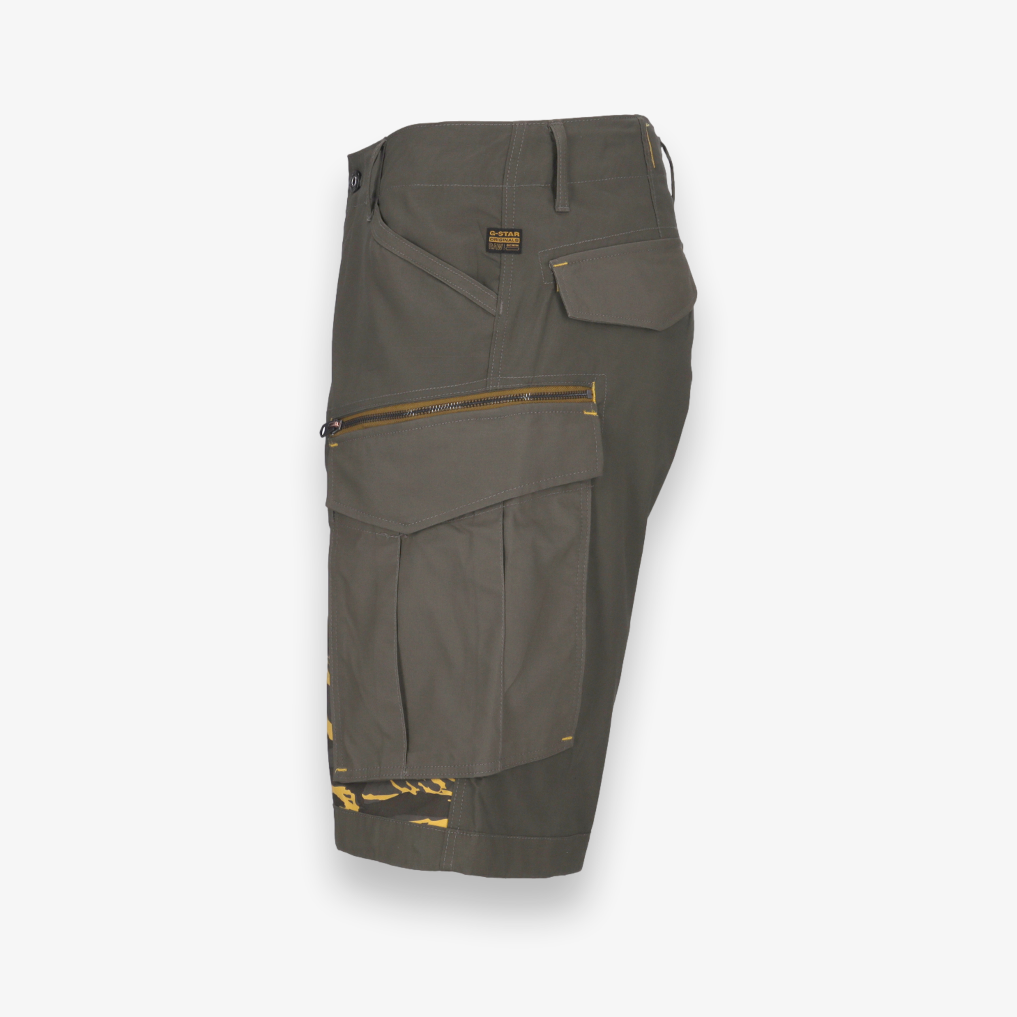 Rovic Mix Zip Relaxed Shorts