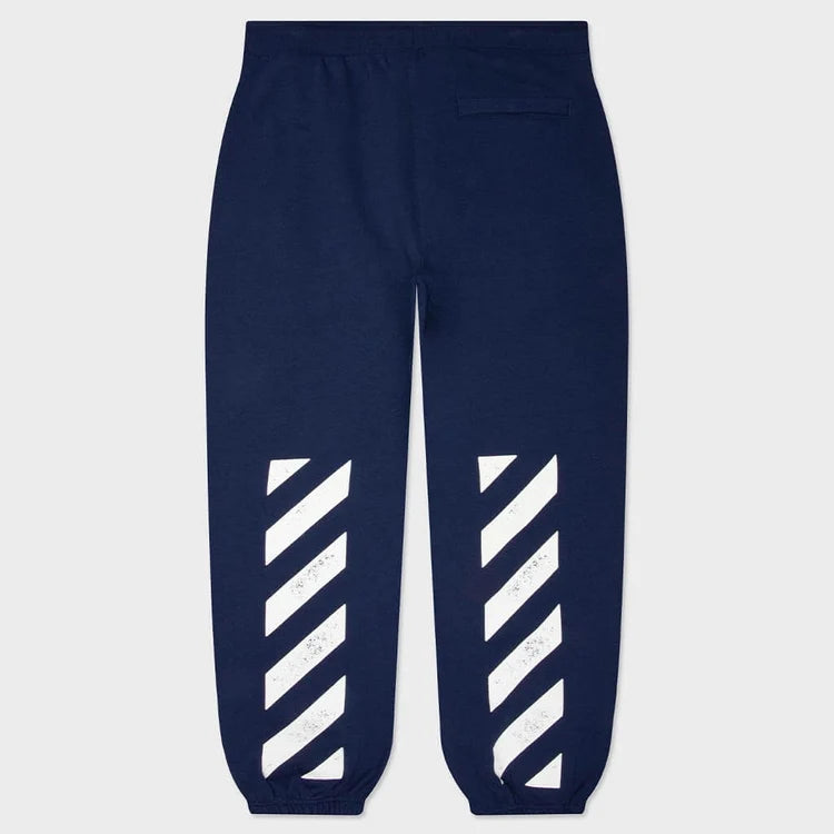 L/AB c/o Off-White Diag Jogger Pants - Marine