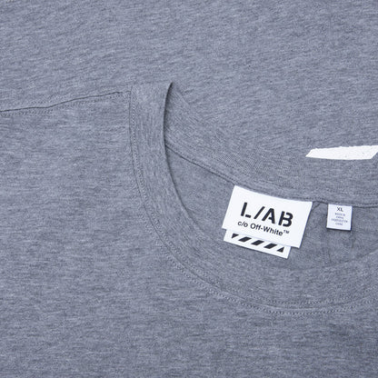 Core Diagonal S/S Tee - Heather Grey