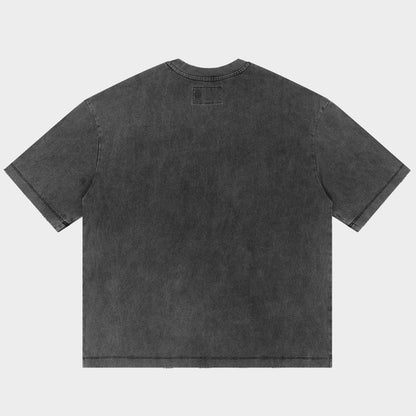 Godspeed New York-Goldie Grey Wash NG T-shirt-Gray