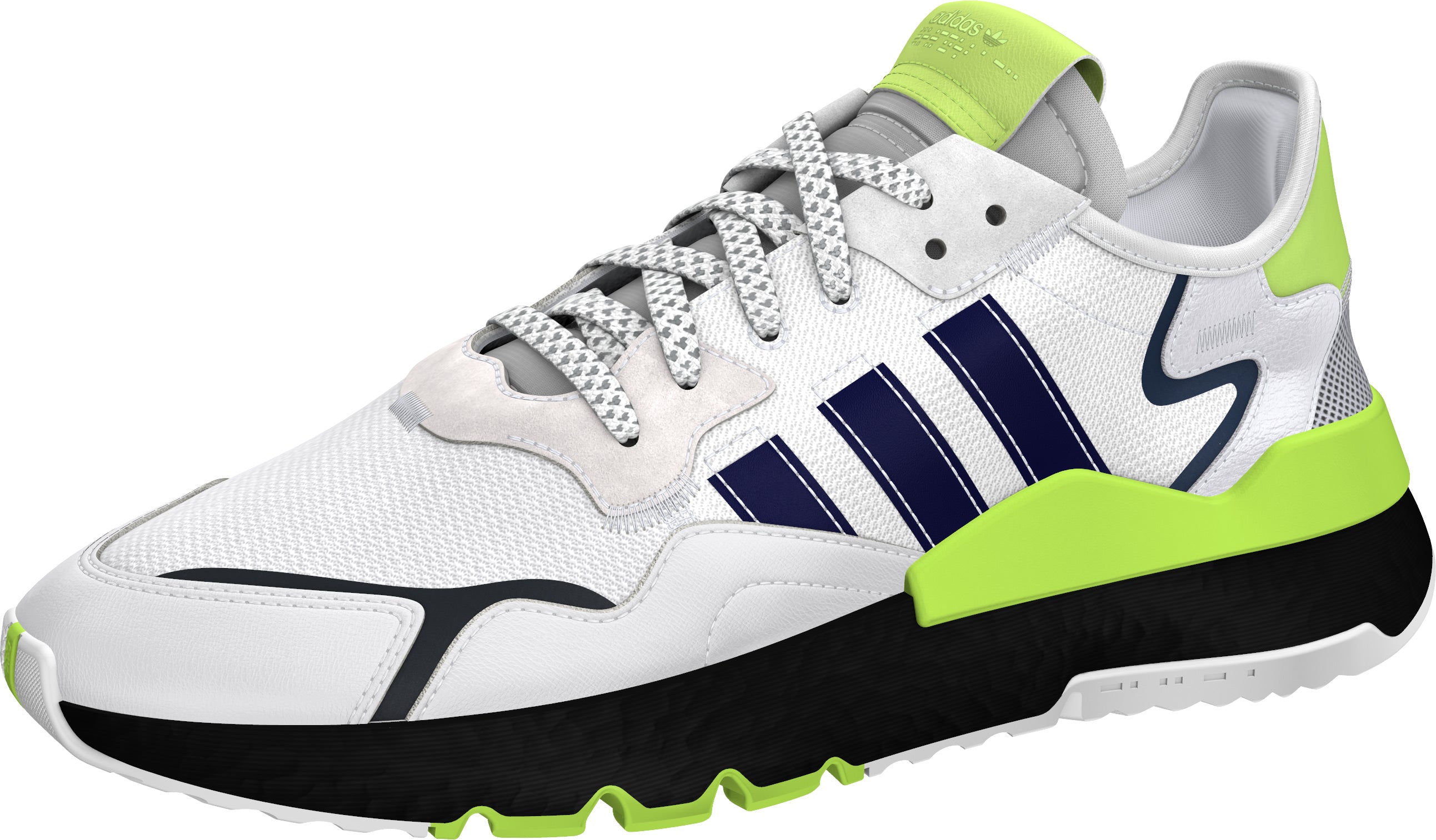 Nite Jogger Cloud White Signal Green