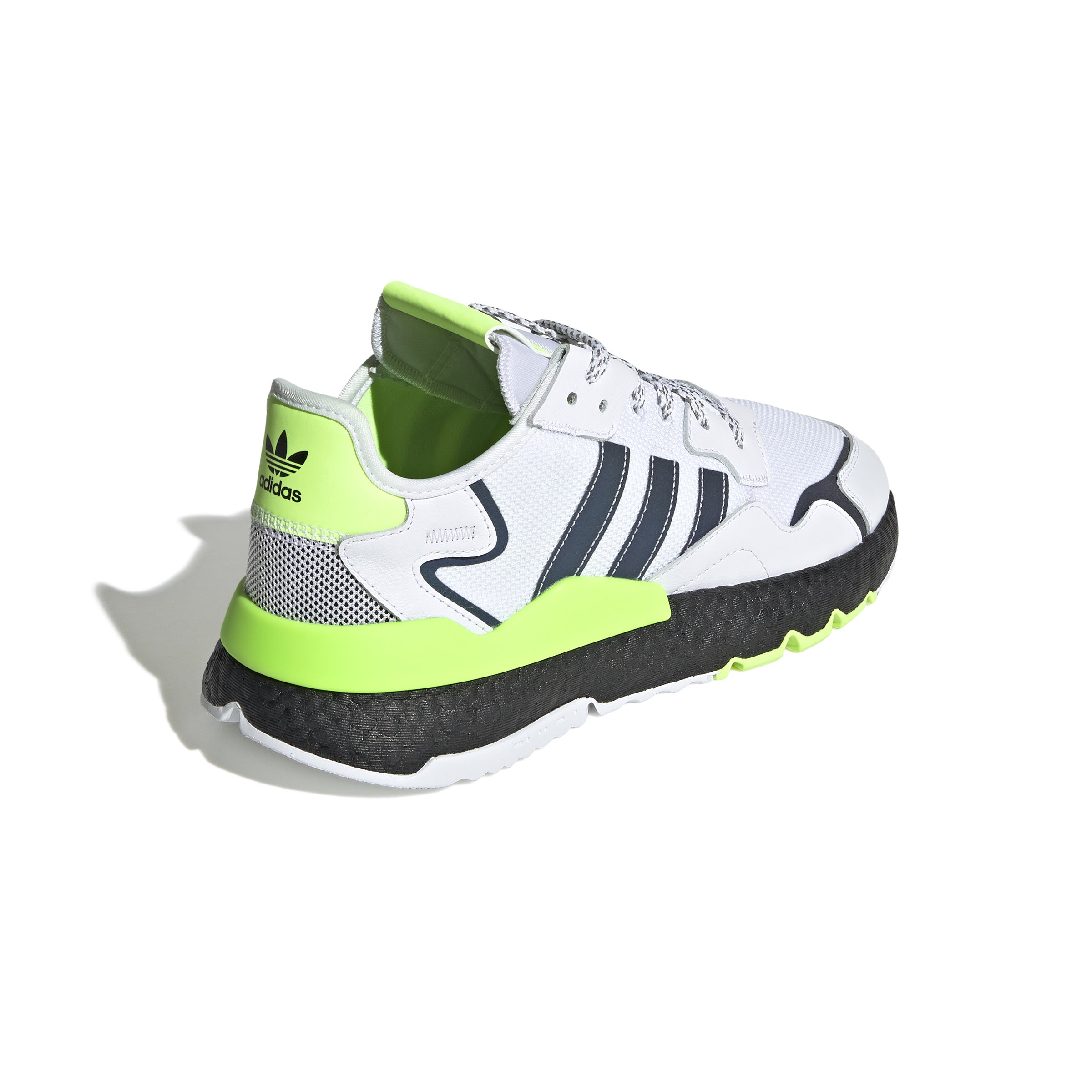 Nite Jogger Cloud White Signal Green – WOODstack